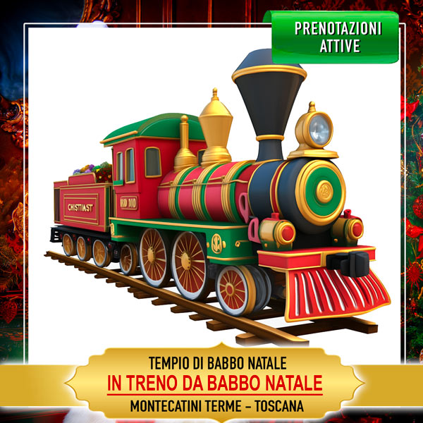 In Treno da Babbo Natale in Toscana