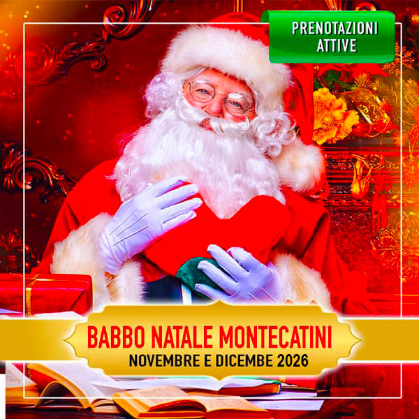 Babbo Natale Montecatini Terme 2025