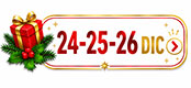 24 25 e 26 Dicembre